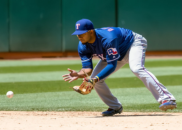 Texas Rangers SS Elvis Andrus.