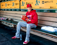 Los Angeles Angels RHP Tim Lincecum